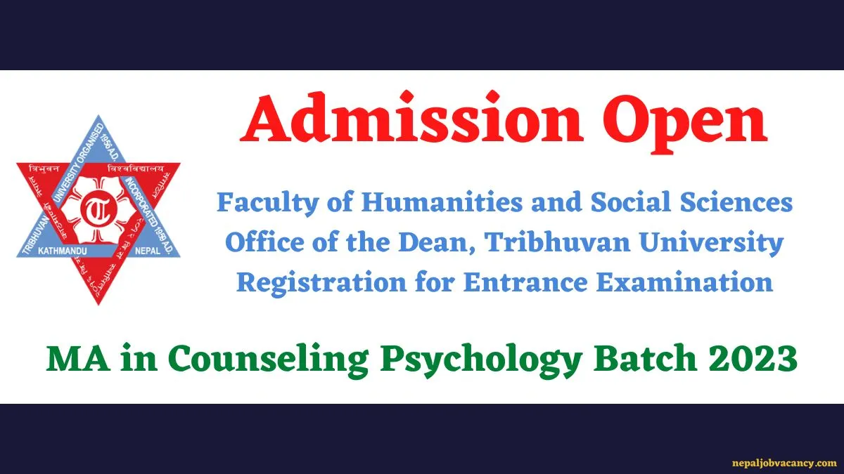 Admission Open MA In Counseling Psychology Batch 2023 At TUFoHSS.webp
