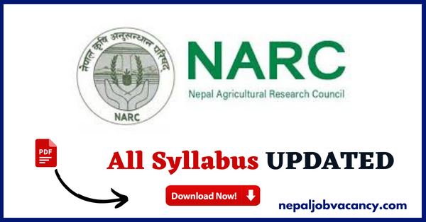 {PDF} NARC Syllabus Download Free 2079 | NARC Vacancy 2079 syllabus
