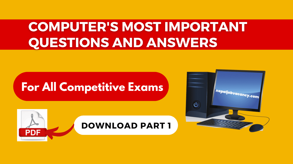 MCQ About Computers With Answers PDF Download Free 2080