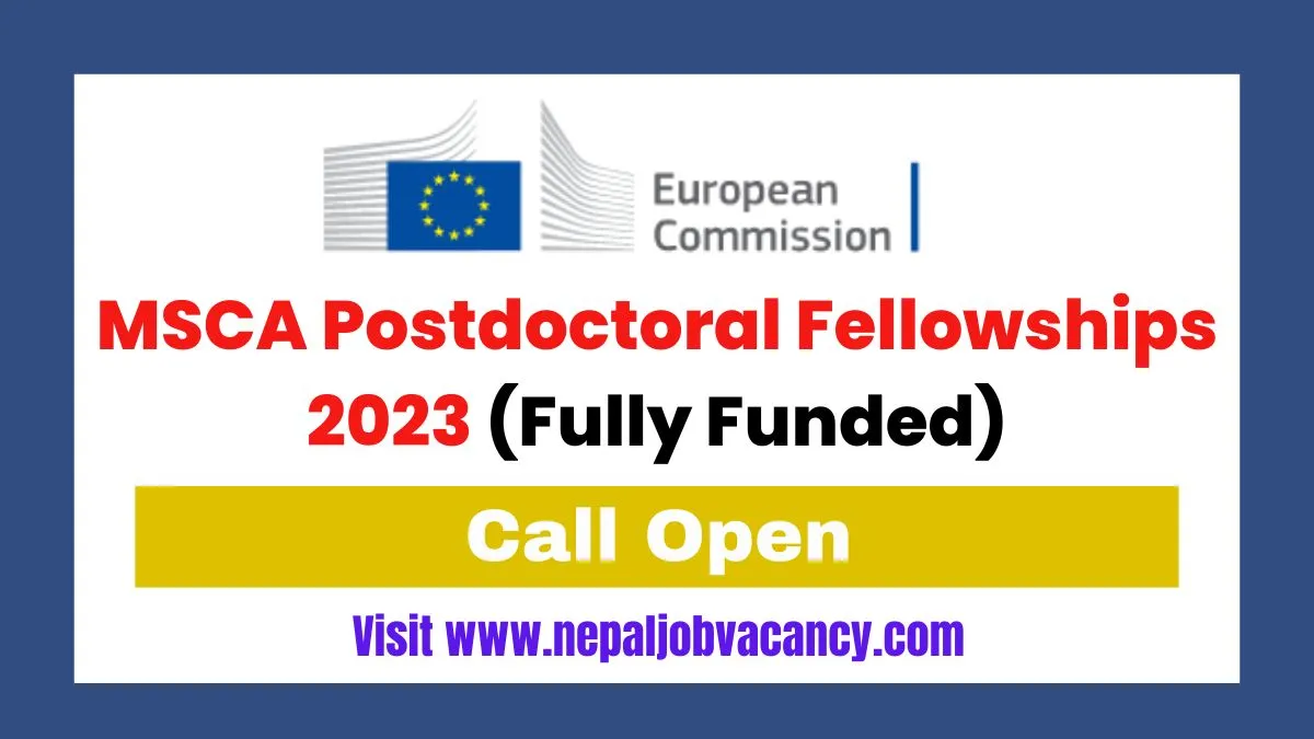MSCA Postdoctoral Fellowships 2023 Under Horizon Europe