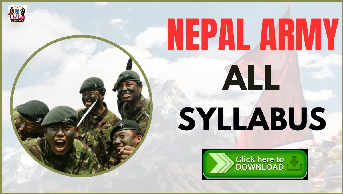 {All-Updated} Nepal Army Syllabus PDF Download Free 20280 | Nepal Army PDF