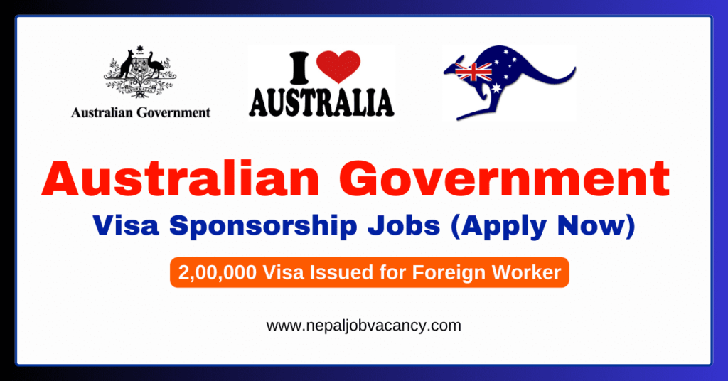 Australian Government Visa Sponsorship Jobs 2023-2024 (Apply Now)