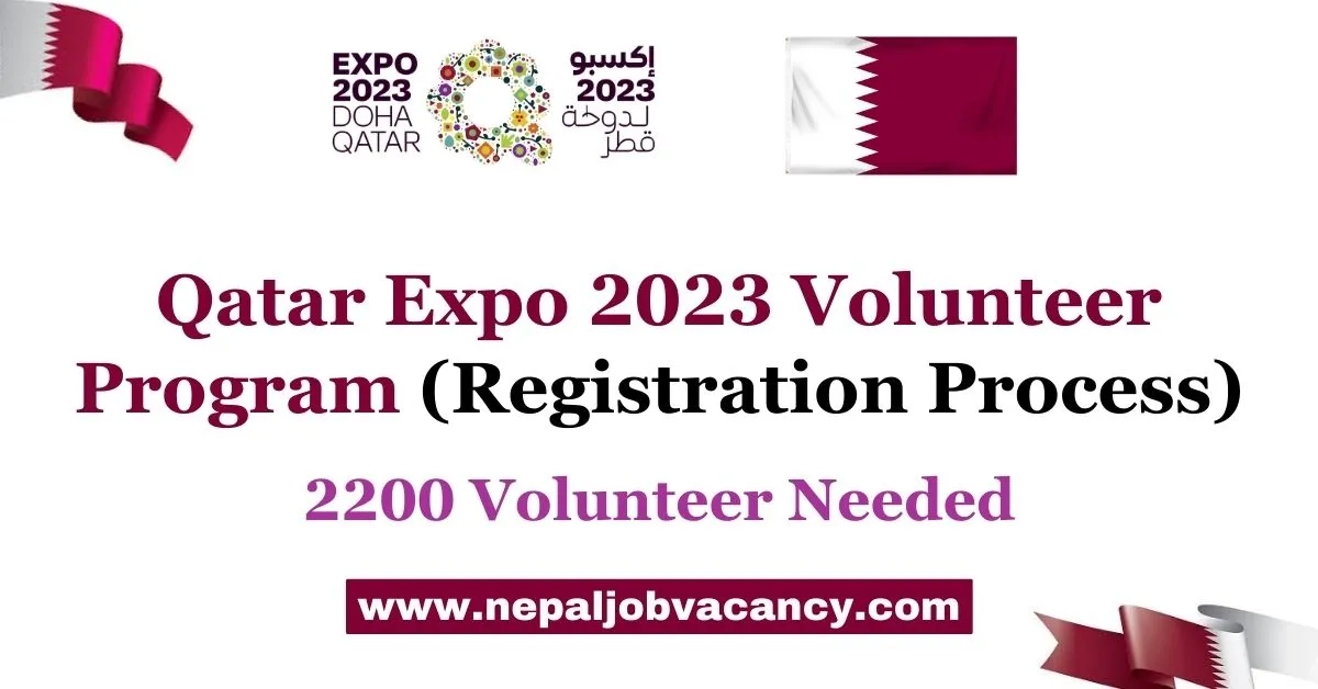 How to Apply Online Qatar Expo 2023 Volunteer Registration
