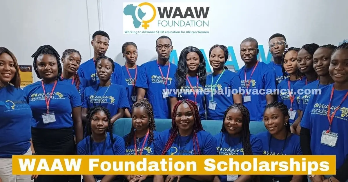 WAAW Foundation Undergraduate Scholarships 2023/2024 for Female African Students (Application Deadline: 17 November 2023)