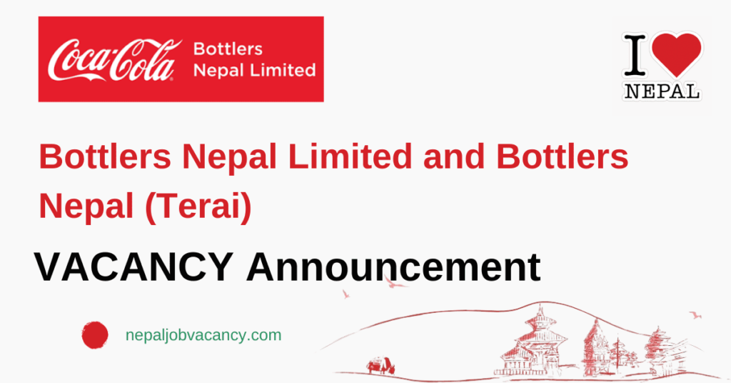 Coca Cola VACANCY Announcement for COUNTRY COMMERCIAL DIRECTOR and COUNTRY MANAGER/MANAGING DIRECTOR - NEPAL