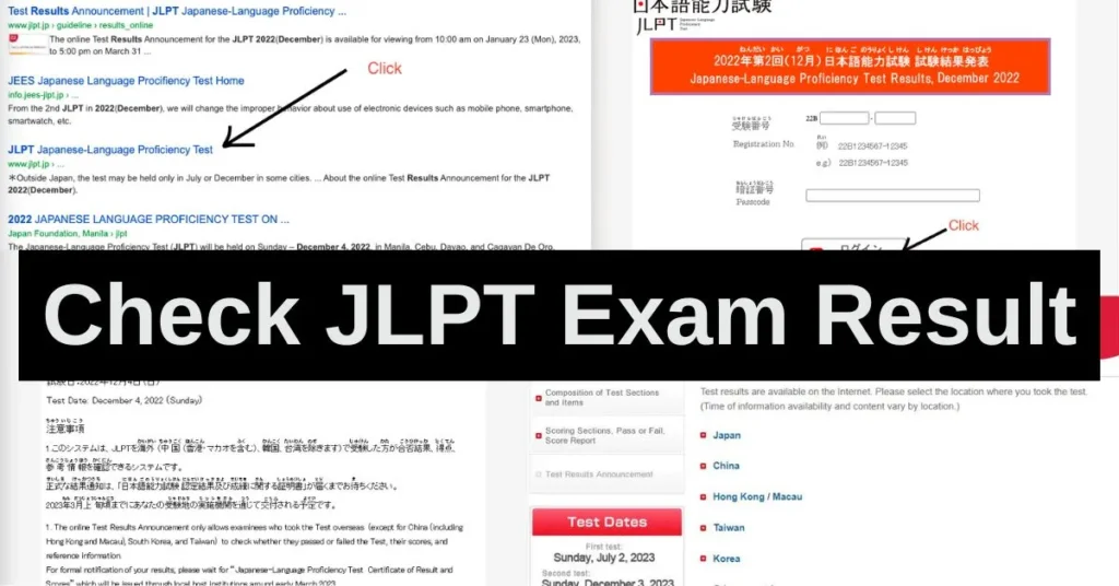 JLPT Exam Result 2023-24 Download JLPT N1 N2 N3 N4 N5 Score Reports www.jlpt.jp