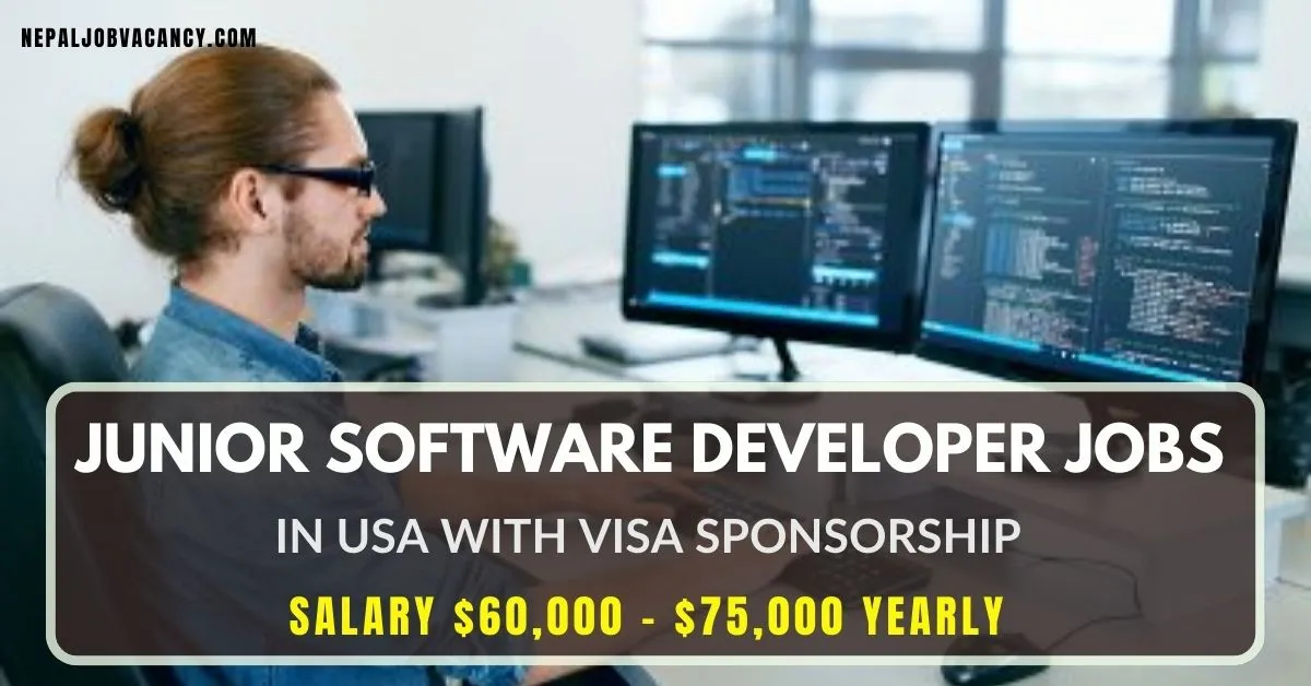 Junior Software Developer Jobs in USA Visa Sponsorship 2024