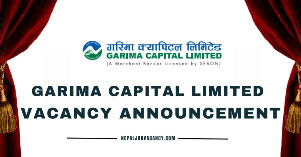 Garima Capital Limited Vacancy for Senior Investment Associate & Investment Associate (Senior Assistant)